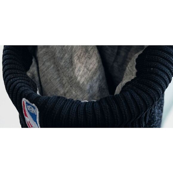 Brooklyn Nets New York New Era Beanie Cap One Size Black Pom Pom NBA - Picture 4 of 7
